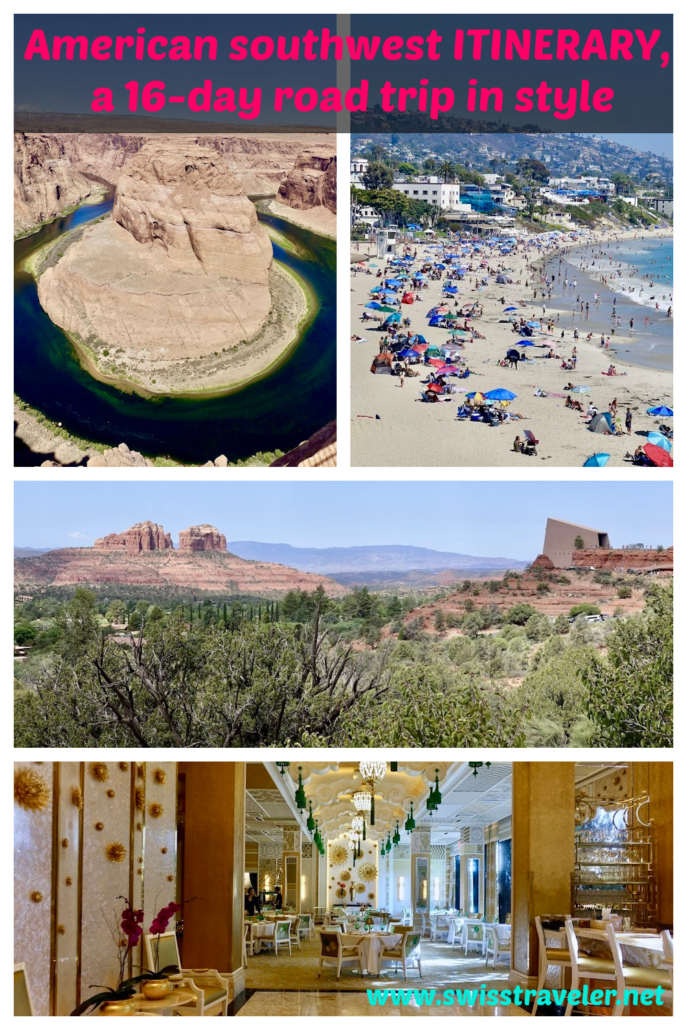 American southwest itinerary