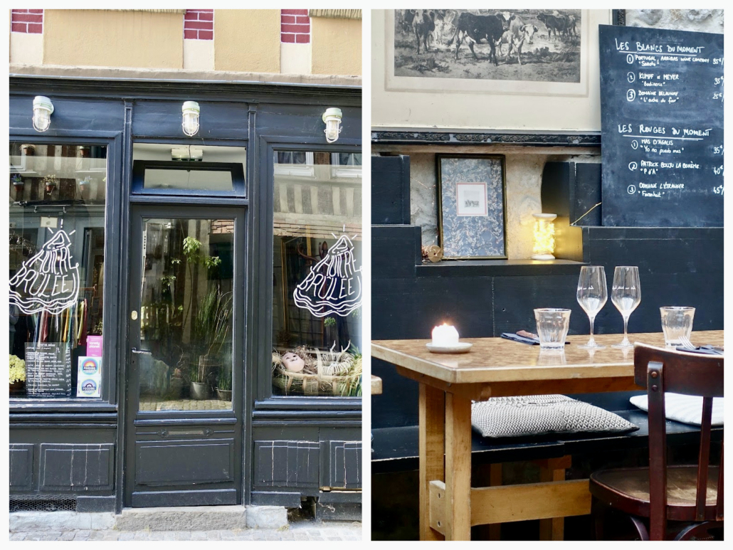 Restaurant Huître Brûlée Honfleur Normandy/France - best restaurants Champagne & Honfleur